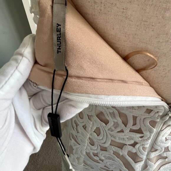 Thurley Arbury Dress with Lace Sleeves NWT Size AU6/US2 - Picture 10 of 15